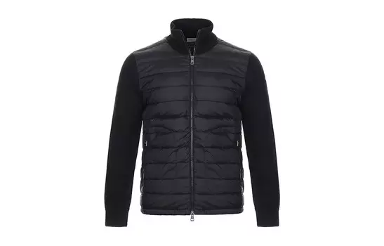 Пуховик мужской черный Moncler