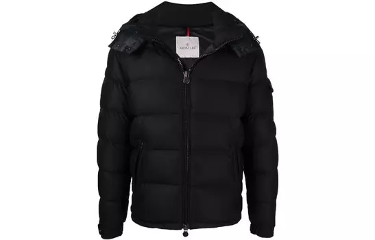 Пуховик мужской черный Moncler