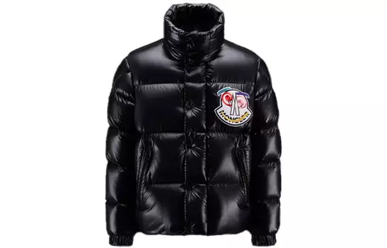 Пуховик мужской черный Moncler