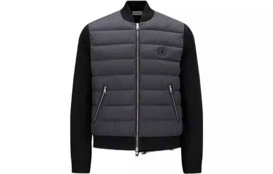 Пуховик мужской черный Moncler