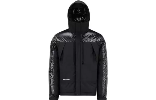 Пуховик мужской черный Moncler