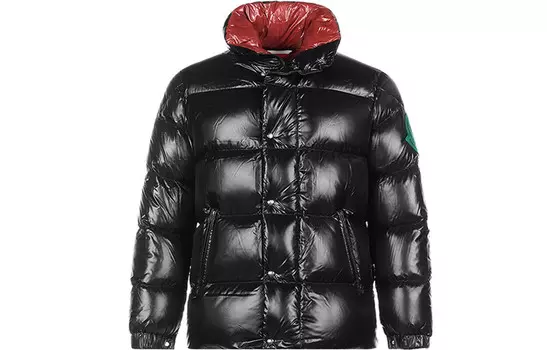 Пуховик мужской черный Moncler