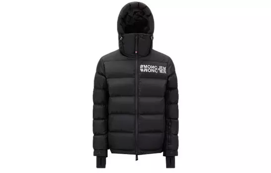 Пуховик мужской черный Moncler