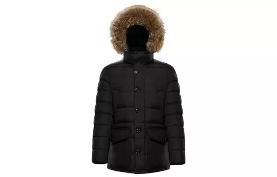Пуховик мужской черный Moncler