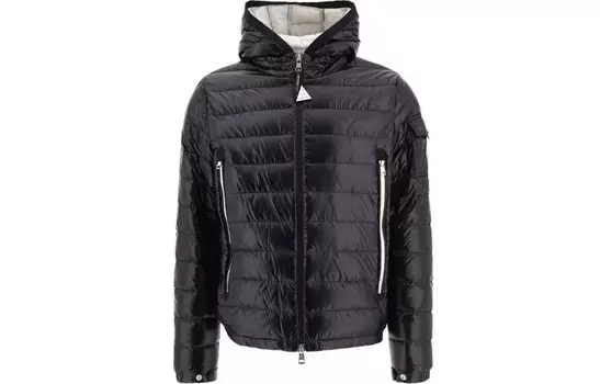 Пуховик мужской черный Moncler