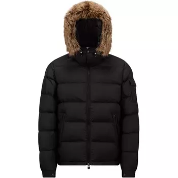 Пуховик мужской черный Moncler