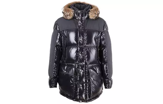 Пуховик мужской черный Moncler