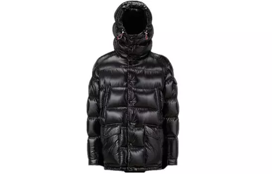 Пуховик мужской черный Moncler