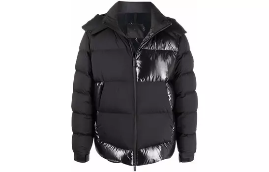 Пуховик мужской черный Moncler