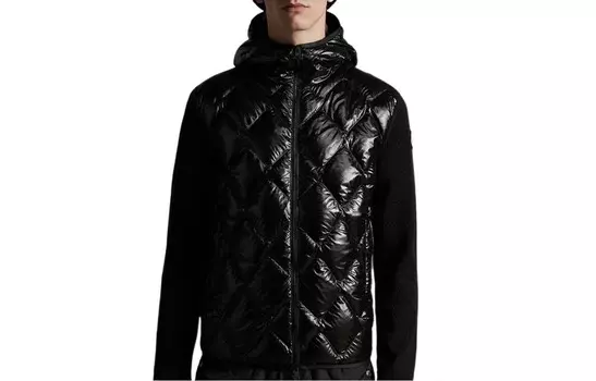 Пуховик мужской черный Moncler