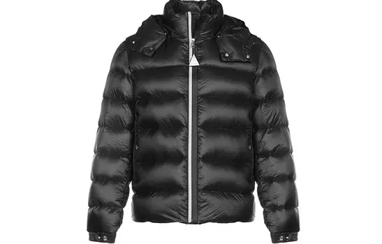 Пуховик мужской черный Moncler