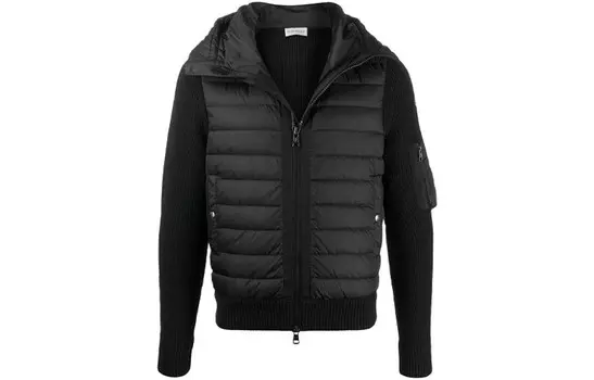 Пуховик мужской черный Moncler