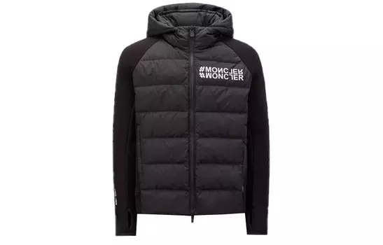 Пуховик мужской черный Moncler