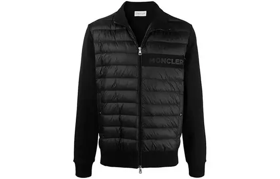 Пуховик мужской черный Moncler