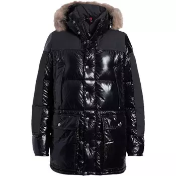 Пуховик мужской черный Moncler