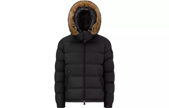 Пуховик мужской черный Moncler
