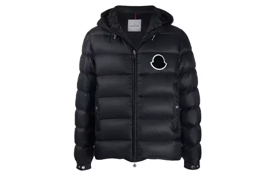 Пуховик мужской черный Moncler