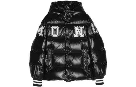 Пуховик мужской черный Moncler
