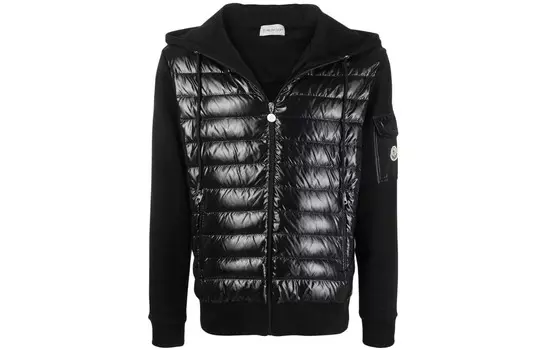 Пуховик мужской черный Moncler
