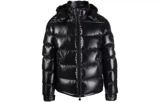 Пуховик мужской черный Moncler
