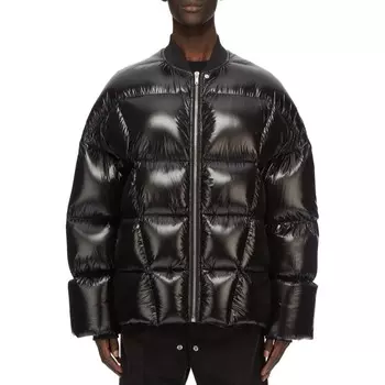 Пуховик мужской черный Rick Owens, черный