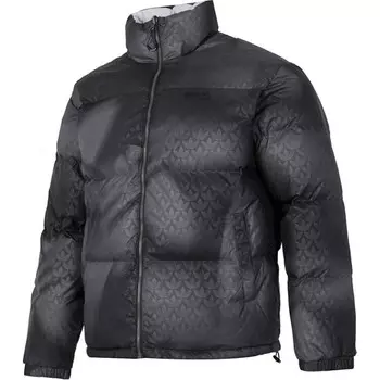 Пуховик мужской черный/серый Adidas Originals