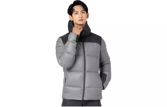 Пуховик мужской Decathlon, темно-зеленый