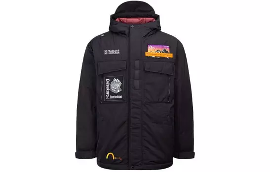 Пуховик мужской Evisu, зеленый