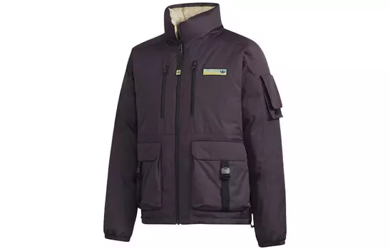 Пуховик мужской фиолетовый Adidas Originals, фиолетовый