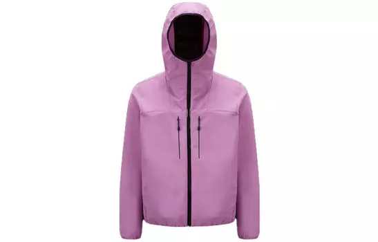 Пуховик мужской фиолетовый Moncler