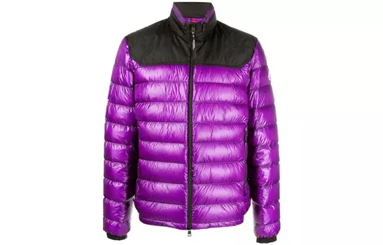 Пуховик мужской фиолетовый Moncler