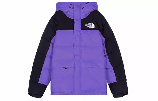 Пуховик мужской фиолетовый The North Face, фиолетовый