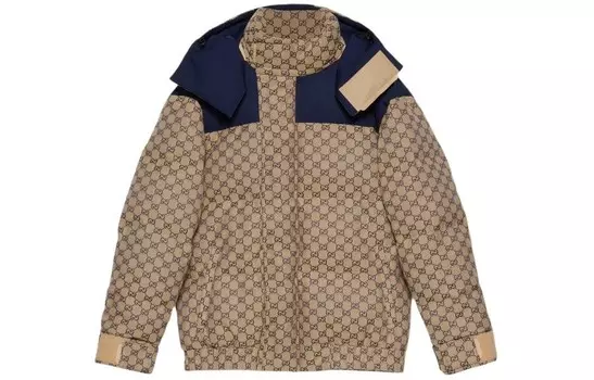 Пуховик мужской Gucci, коричневый