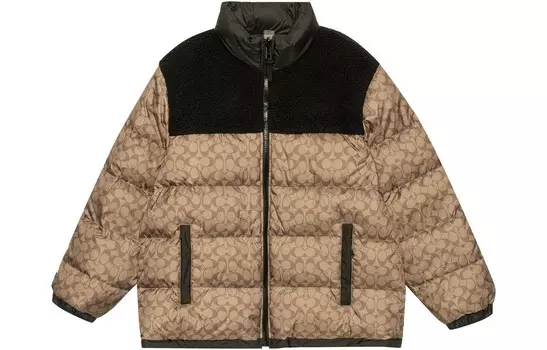 Пуховик мужской хаки Coach, хаки