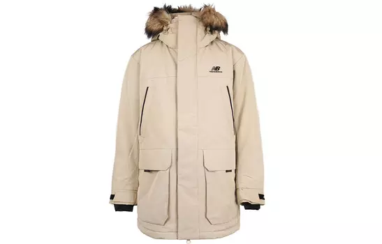 Пуховик мужской хаки New Balance, хаки