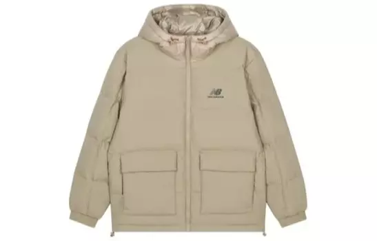 Пуховик мужской хаки New Balance, хаки