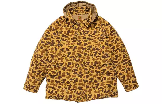 Пуховик мужской Human Made, желтый