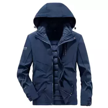 Пуховик мужской Jeep Spirit, темно-синий