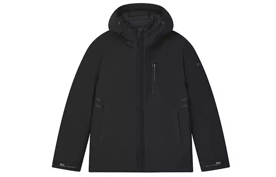 Пуховик мужской Jet Black Fila, черный