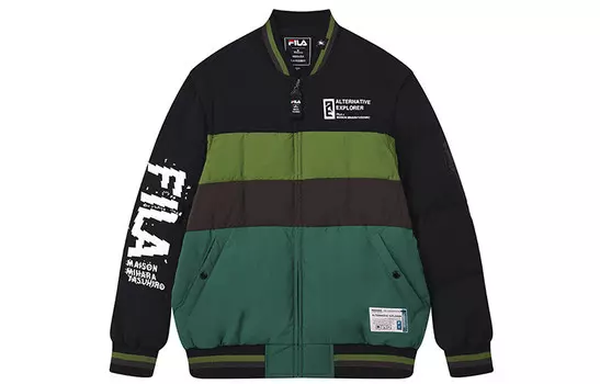 Пуховик мужской Jet Black Fila, черный