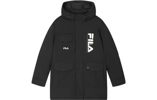 Пуховик мужской Jet Black Fila, черный