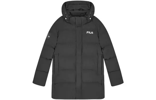 Пуховик мужской Jet Black Fila, черный