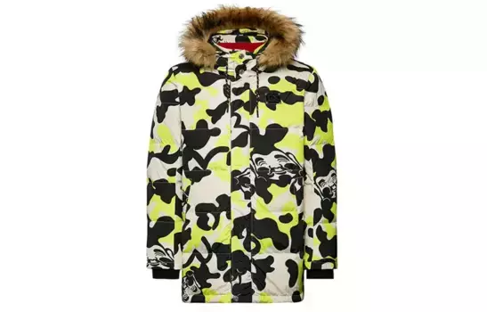 Пуховик мужской камуфляж Evisu, цвет Camouflage