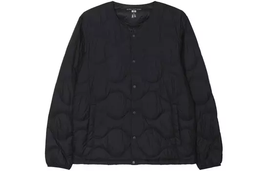 Пуховик Uniqlo легкий премиум-класса, 09 черный
