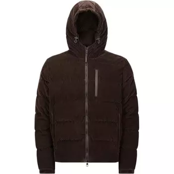 Пуховик мужской коричневый Moncler