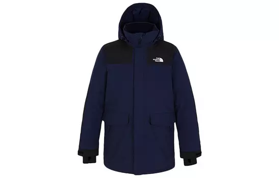 Пуховик мужской королевский синий The North Face, синий