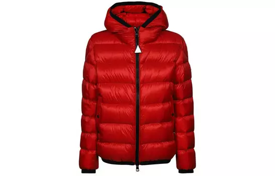 Пуховик мужской красный Moncler