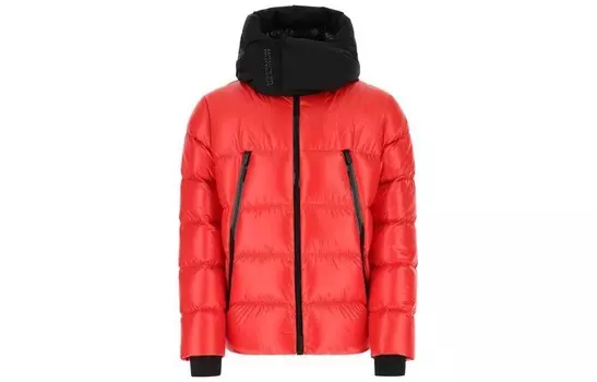 Пуховик мужской красный Moncler