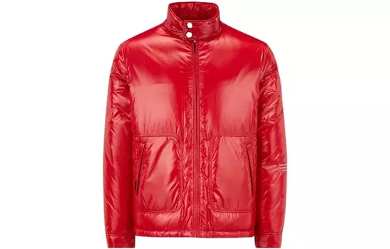 Пуховик мужской красный Moncler