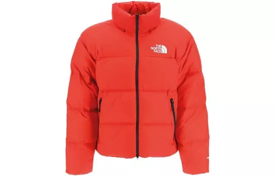 Пуховик мужской красный The North Face, красный